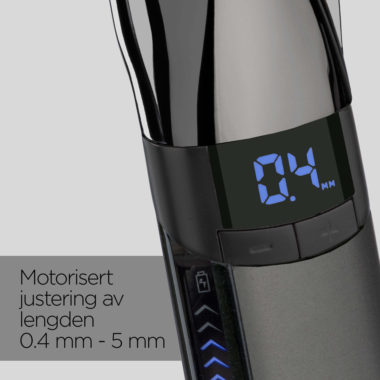 Motorisert justering av lengden 0.4 mm - 5 mm